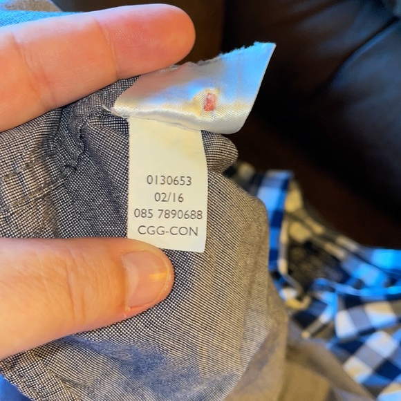 Tommy Hilfiger blue classic fit button down shirt size XL - Picture 8 of 9